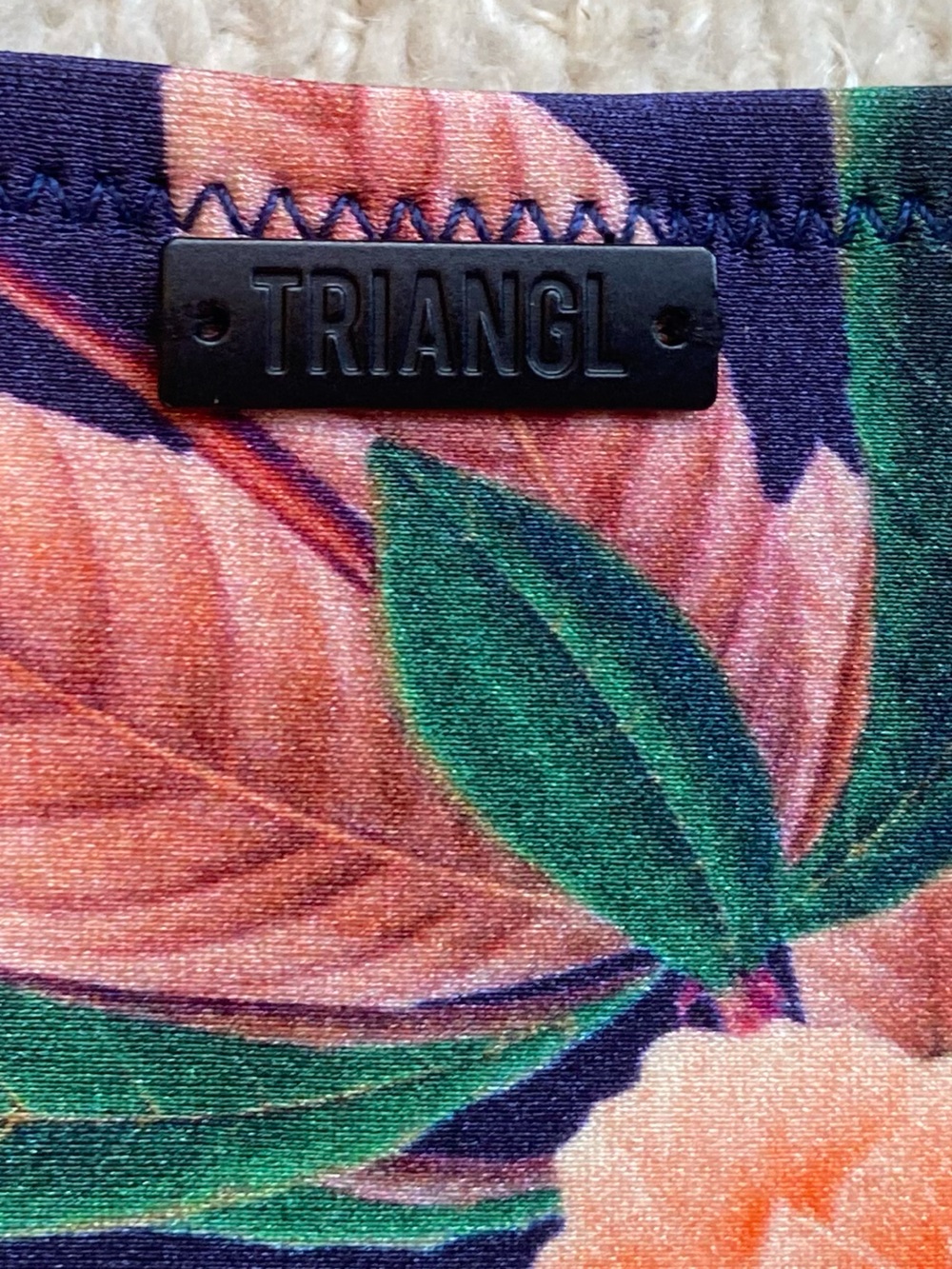 NWOT Triangl Neoprene Floral Bikini 👙 - Picture 2 of 12